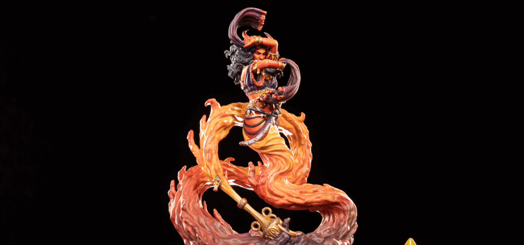 Inara, Efreeti Sorcerer, from Loot Studios’ bundle Voracious Sands.