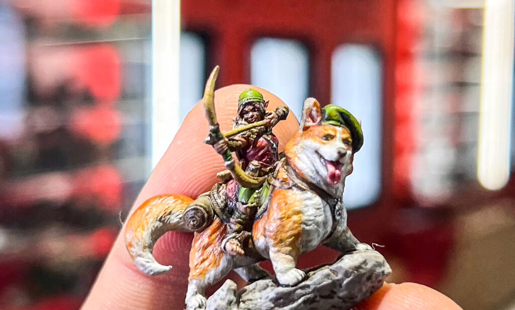 Lidda Mount Scout, a halfling and his companion, from Loot Studios’ Eye of the Watcher