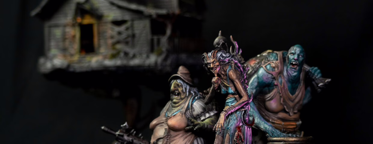 Miniature Hags from Loot Studios' bundle Granny’s Prophecy
