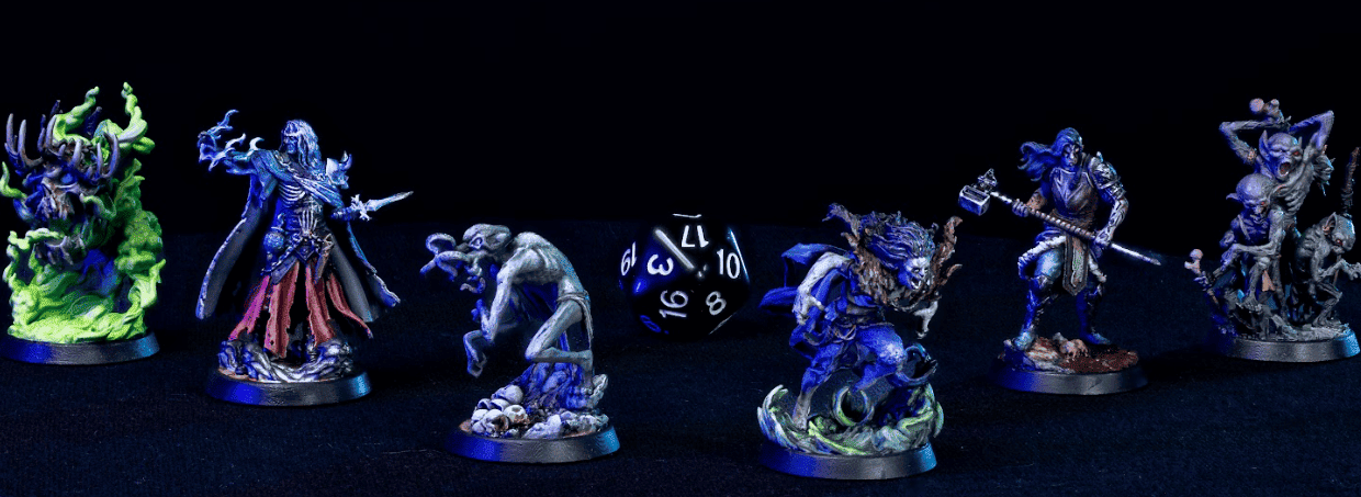 Miniatures from Loot Studio's bundle Shadow of Vengeance