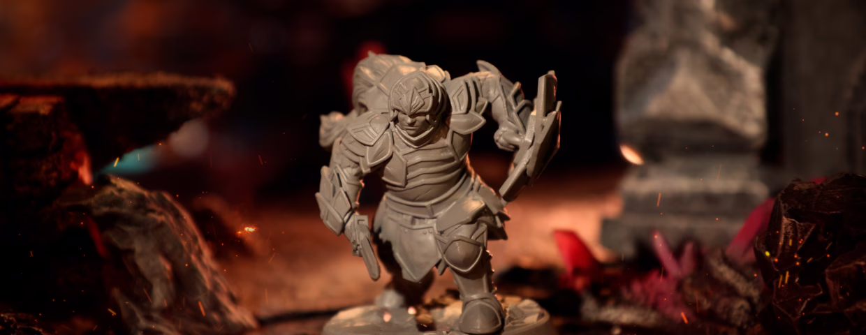 Adamantine Knight from Loot Studios' stand alone product, Journey to Nidavellir