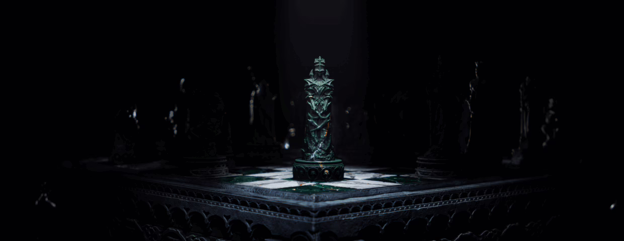 Dark Queen (miniature/piece) from Loot Studios' Epic Fantasy Chess