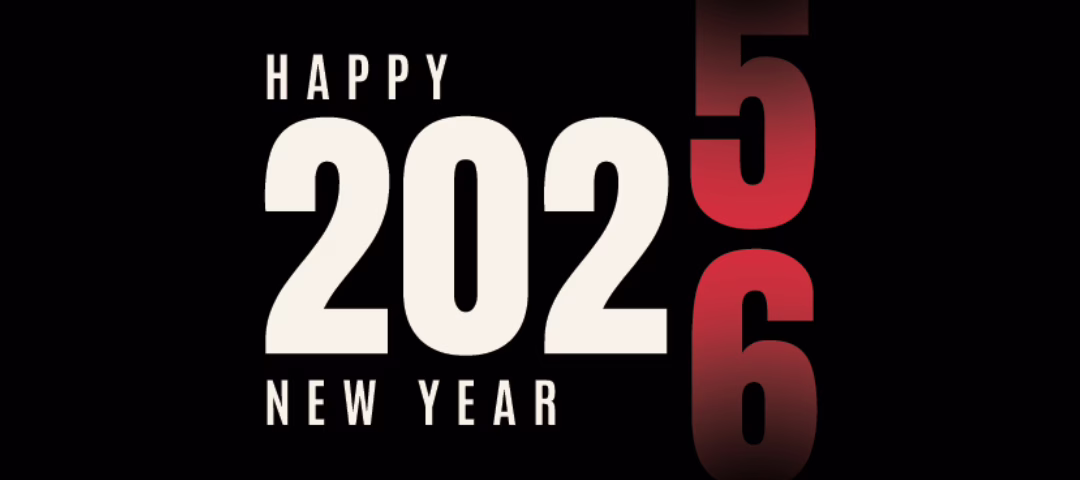 Timer changing the year from 2025 to 2026.